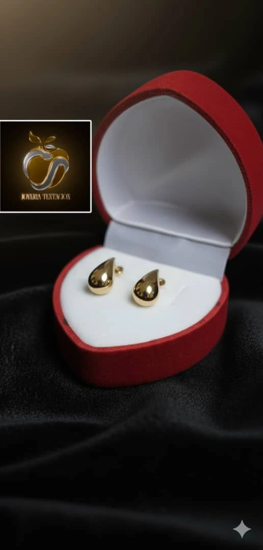 Aretes gotas's foto | Joyería Tentación |  BizneCubano