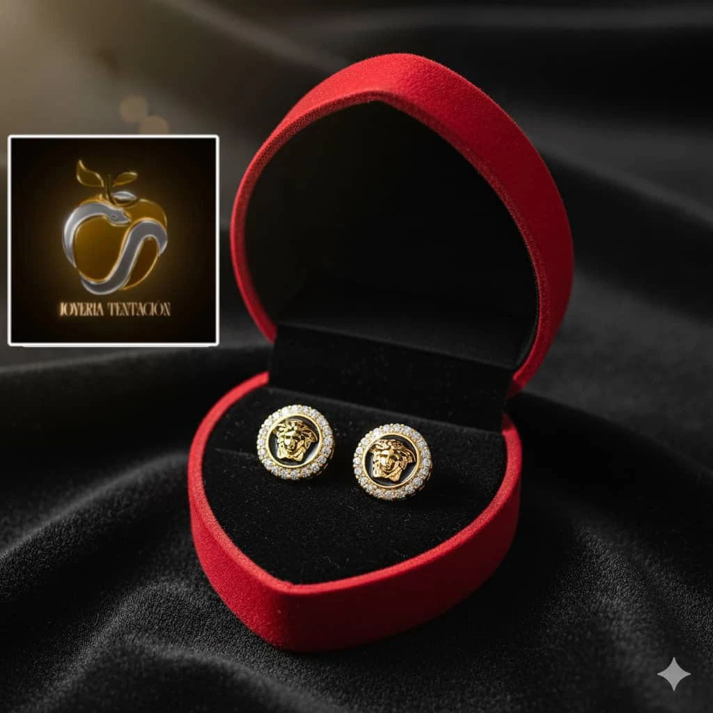 Aretes versace's foto | Joyería Tentación |  BizneCubano