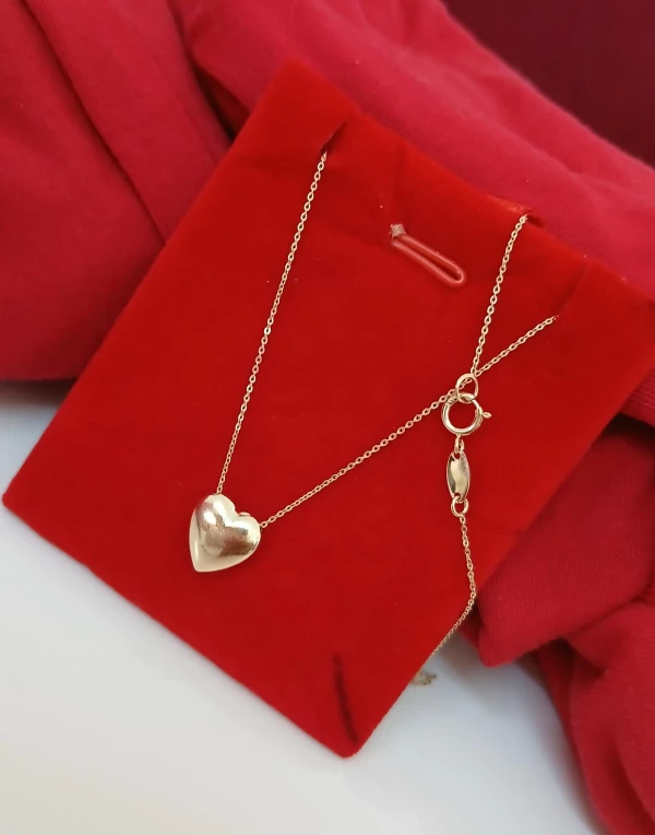 Cadena con dije corazon's foto | Joyería Tentación |  BizneCubano